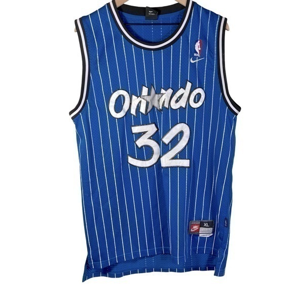Shaquille O Neal SHAQ Orlando Magic Vintage Nike Basketball Jersey